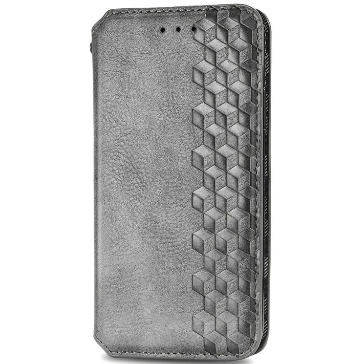 Чохол Deexe Rhombus Wallet для Xiaomi Redmi Note 15 Pro 5G - Grey: фото 5 з 11