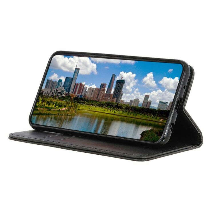 Чехол Deexe Wallet Case для Samsung Galaxy M11 (M115) - Black: фото 6 из 10