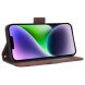 Чехол Deexe Wallet Stand для Apple iPhone 15 - Brown (371525Z). Фото 3 из 6