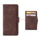 Чохол-книжка з кишеньками Deexe Wallet Stand для Motorola Moto E7 Plus / Moto G9 Play - Brown (268507Z). Фото 8 з 12