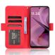 Чохол Deexe Wallet Stand для Motorola Moto G55 - Red (366107R). Фото 3 з 7