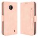 Чехол Deexe Wallet Stand для Nokia C10 / C20 - Pink (274208P). Фото 1 из 15