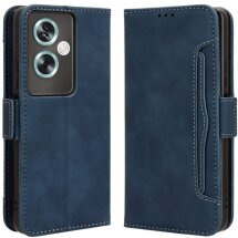 Чехол Deexe Wallet Stand для OnePlus Nord N30 SE - Blue: фото 1 из 7