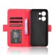 Чехол Deexe Wallet Stand для OPPO Reno 13 5G - Red (376513R). Фото 5 из 7
