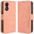 Чехол Deexe Wallet Stand для ZTE Blade A34 - Pink: фото 1 из 7