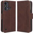 Чехол Deexe Wallet Stand для ZTE Blade A53 - Brown (335100Z)