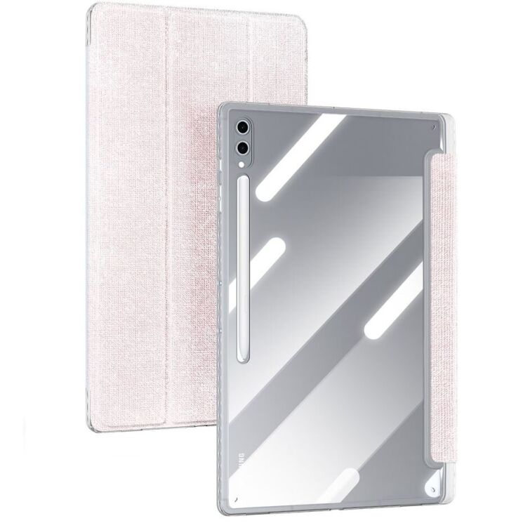 Чехол DUX DUCIS Unid Series для Samsung Galaxy Tab S8 Ultra / S9 Ultra / S10 Ultra (T900/T906/910/916/920/926) - Light Pink: фото 2 из 16