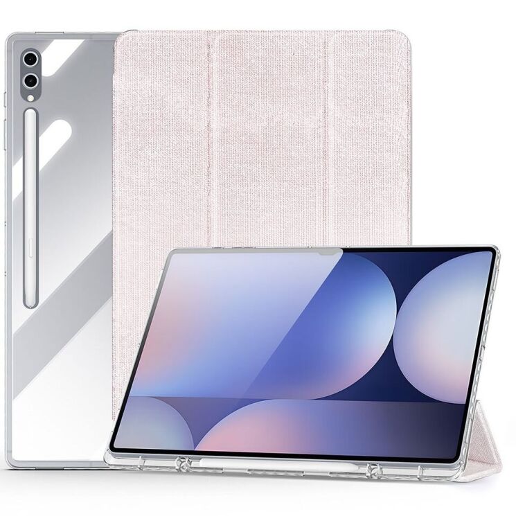 Чехол DUX DUCIS Unid Series для Samsung Galaxy Tab S8 Ultra / S9 Ultra / S10 Ultra (T900/T906/910/916/920/926) - Light Pink: фото 1 из 16
