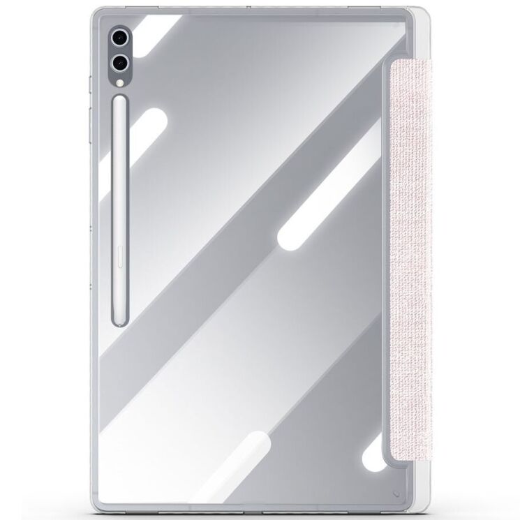 Чехол DUX DUCIS Unid Series для Samsung Galaxy Tab S8 Ultra / S9 Ultra / S10 Ultra (T900/T906/910/916/920/926) - Light Pink: фото 4 из 16