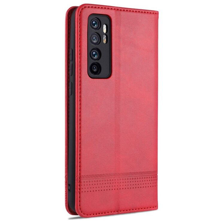 Чехол-книжка AZNS Classic Series для Xiaomi Mi Note 10 Lite - Red: фото 3 из 7
