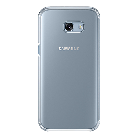 Чехол-книжка Clear View Cover для Samsung Galaxy A5 2017 (A520) EF-ZA520CLEGRU - Blue: фото 2 из 6