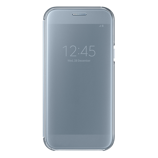 Чехол-книжка Clear View Cover для Samsung Galaxy A5 2017 (A520) EF-ZA520CLEGRU - Blue: фото 1 из 6