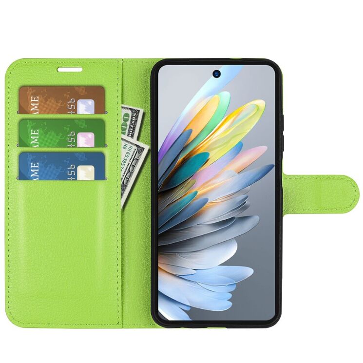 Чохол-книжка Deexe Book Type для ZTE Blade A75 - Green: фото 2 з 9
