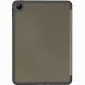 Чохол-книжка Deexe Carbon Folio для Xiaomi Redmi Pad 2 SE / Pad 2 9.7 - Brown (407910Z). Фото 3 з 11