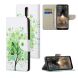 Чехол-книжка Deexe Color Wallet для Nokia 2.4 - Green Tree (270405E). Фото 1 из 7