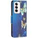 Чехол-книжка Deexe Color Wallet для OPPO Reno 12 - Golden Butterflies (356814B). Фото 3 из 7
