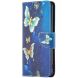 Чехол-книжка Deexe Color Wallet для OPPO Reno 12 - Golden Butterflies (356814B). Фото 2 из 7