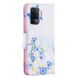 Чохол-книжка Deexe Color Wallet для OPPO Reno 5 Lite - Blue Butterflies and Flowers (278766C). Фото 4 з 8