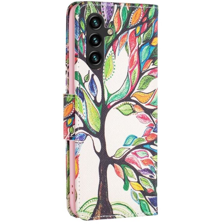 Чехол-книжка Deexe Color Wallet для Samsung Galaxy A15 (A155) - Life Tree: фото 3 из 7