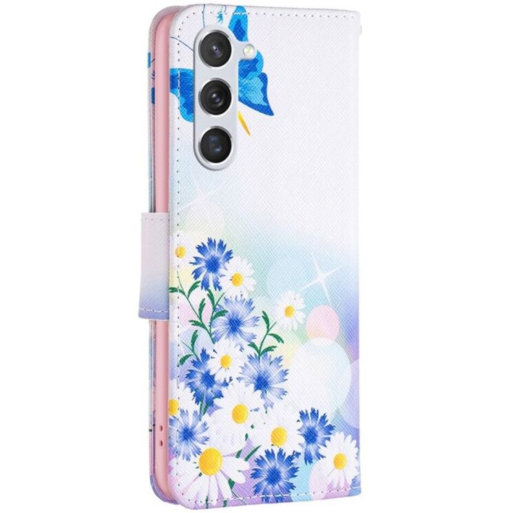 Чехол-книжка Deexe Color Wallet для Samsung Galaxy S24 (S921) / Galaxy S25 (S931) - Butterfly and Flowers: фото 3 из 7