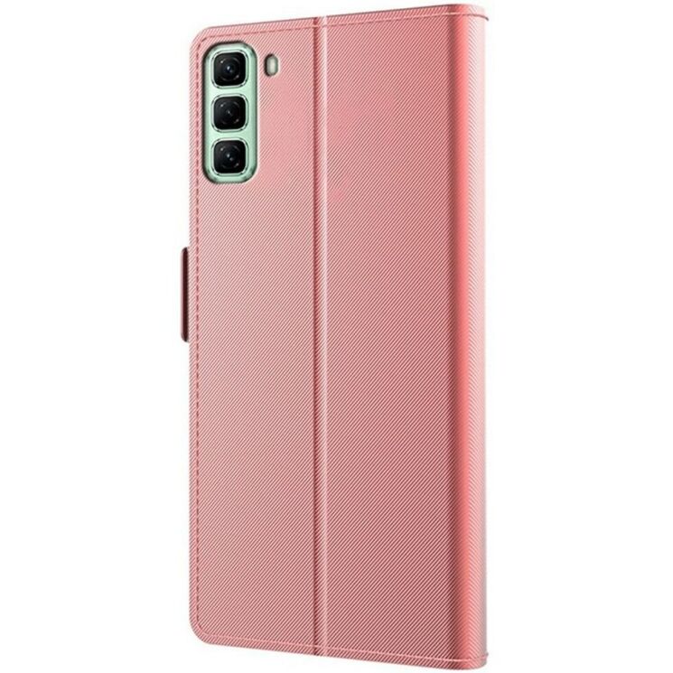 Чехол-книжка Deexe Eclipse Wallet для Infinix Hot 50 - Rose Gold: фото 4 из 9