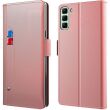 Чехол-книжка Deexe Eclipse Wallet для Infinix Hot 50 - Rose Gold (365915RG)
