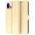 Чехол-книжка Deexe Faro Wallet для OnePlus 13T - Gold: фото 1 из 7
