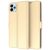 Чехол-книжка Deexe Faro Wallet для Xiaomi Redmi 13 - Gold: фото 1 из 7