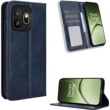 Чехол-книжка Deexe Retro Style для OnePlus 15T - Blue: фото 1 из 19
