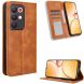 Чехол-книжка Deexe Retro Style для Realme C85 - Brown (403800Z). Фото 2 из 18