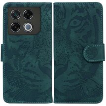 Чехол-книжка Deexe Tiger для Infinix GT 20 Pro - Green: фото 1 из 7