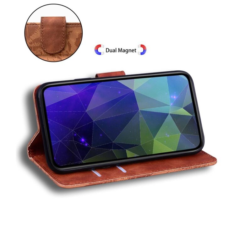 Чохол-книжка Deexe Tiger для Infinix Hot 40 / 40 Pro - Red: фото 7 з 7
