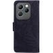 Чехол-книжка Deexe Tiger для Infinix Hot 40 / 40 Pro - Black (344727B). Фото 6 из 7