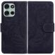 Чехол-книжка Deexe Tiger для Motorola Moto G75 - Black (367836B). Фото 1 из 7