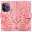 Чехол-книжка Deexe Tiger для Realme GT Neo 6 SE / GT 6T / GT 6 - Pink (356124P)