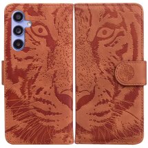 Чехол-книжка Deexe Tiger для Samsung Galaxy A35 (A356) - Brown: фото 1 из 7