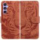 Чехол-книжка Deexe Tiger для Samsung Galaxy A35 (A356) - Brown (354806Z). Фото 1 из 7