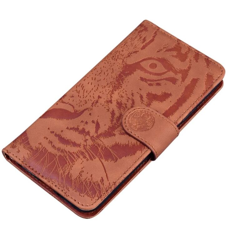 Чехол-книжка Deexe Tiger для Samsung Galaxy A35 (A356) - Brown: фото 3 из 7