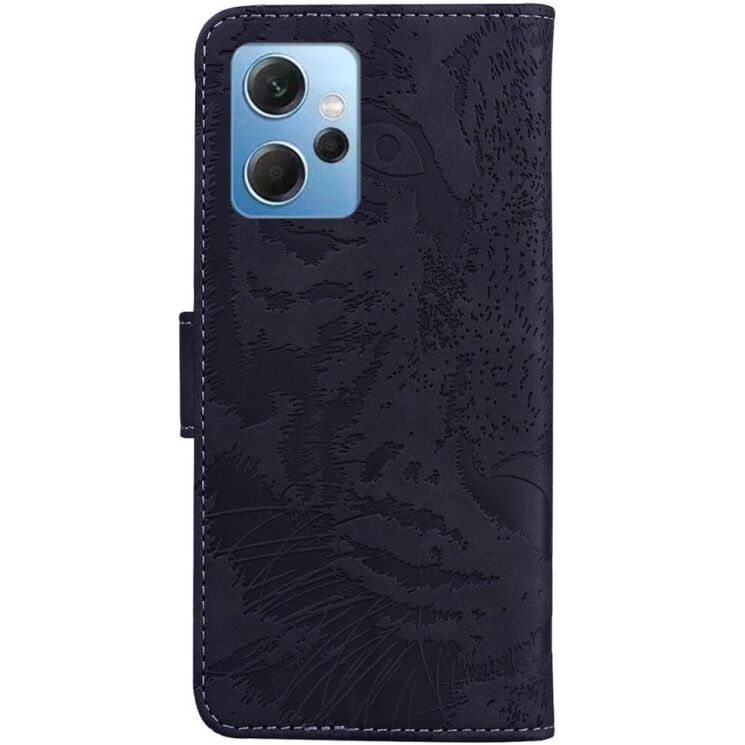 Чехол-книжка Deexe Tiger для Xiaomi Redmi Note 12 - Black: фото 6 из 7