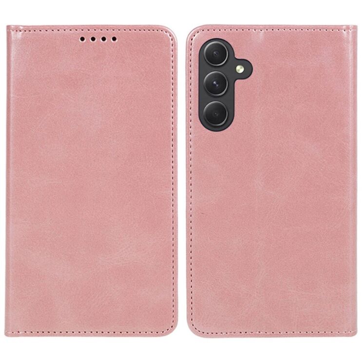 Чехол-книжка Deexe Wallet Case для Samsung Galaxy M35 (M356) - Rose Gold: фото 1 из 7