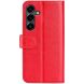 Чехол-книжка Deexe Wallet Style для Samsung Galaxy S25 FE (S731) - Red (386921R). Фото 3 из 8