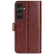 Чехол-книжка Deexe Wallet Style для Samsung Galaxy S25 Plus (S936) - Brown (376022Z). Фото 5 из 7