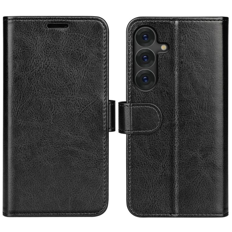 Чехол-книжка Deexe Wallet Style для Samsung Galaxy S25 (S931) - Black: фото 1 из 9