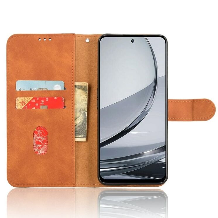 Чехол-книжка Deexe Wallet Style для ZTE Nubia Focus Pro - Brown: фото 3 из 6