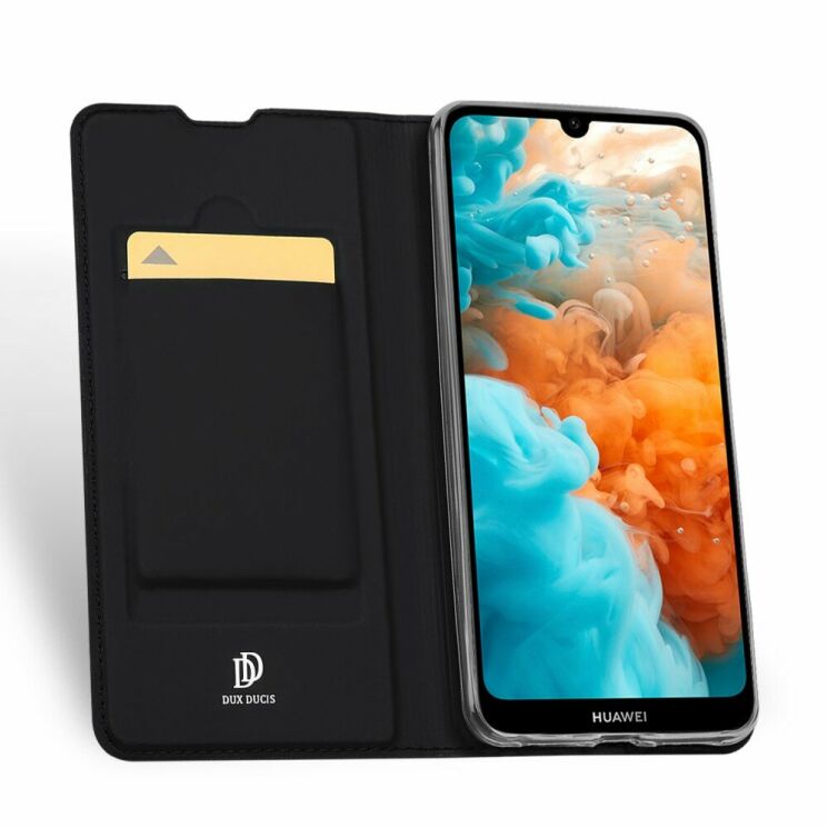 Чохол-книжка DUX DUCIS Skin Pro для Huawei Y6 2019 - Black: фото 3 з 18