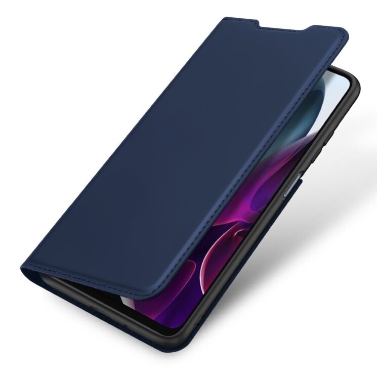 Чехол-книжка DUX DUCIS Skin Pro для Motorola Moto G200 - Blue: фото 4 из 15