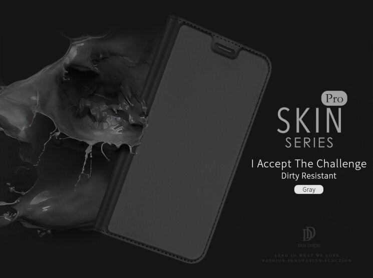 Чехол-книжка DUX DUCIS Skin Pro для Xiaomi Redmi 6A - Gold: фото 10 из 15