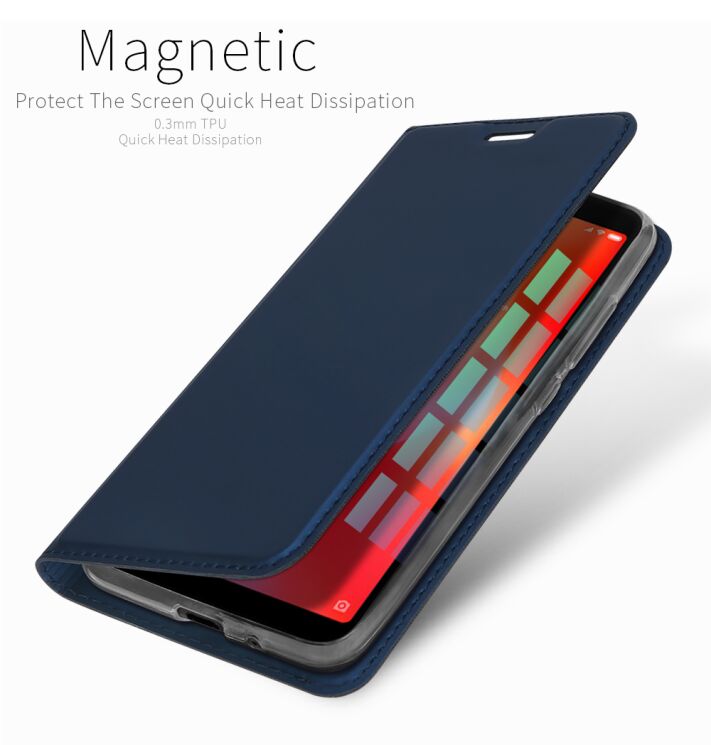 Чехол-книжка DUX DUCIS Skin Pro для Xiaomi Redmi 6A - Gold: фото 13 из 15