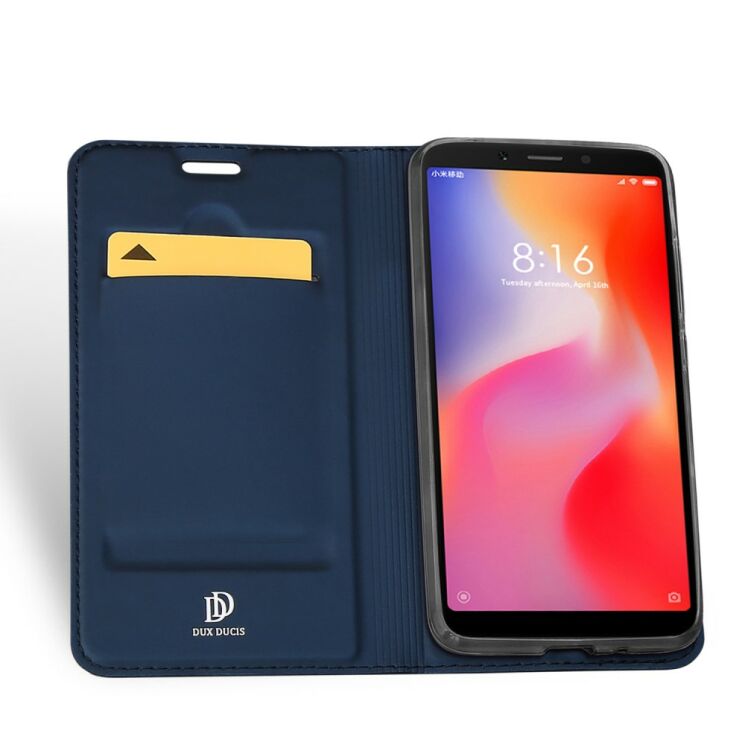 Чехол-книжка DUX DUCIS Skin Pro для Xiaomi Redmi 6A - Dark Blue: фото 3 из 15