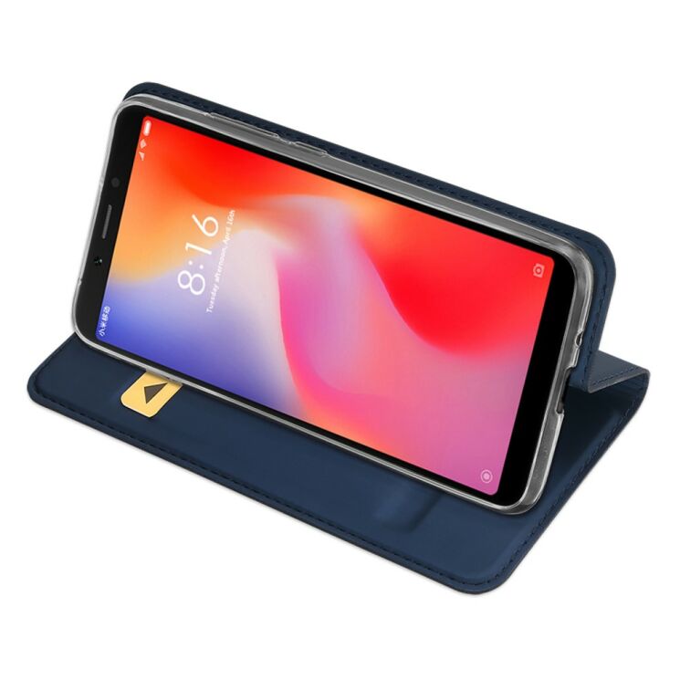Чехол-книжка DUX DUCIS Skin Pro для Xiaomi Redmi 6A - Dark Blue: фото 5 из 15